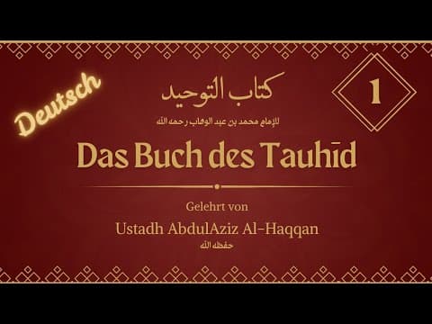 Kitab At Tawheed (German)
